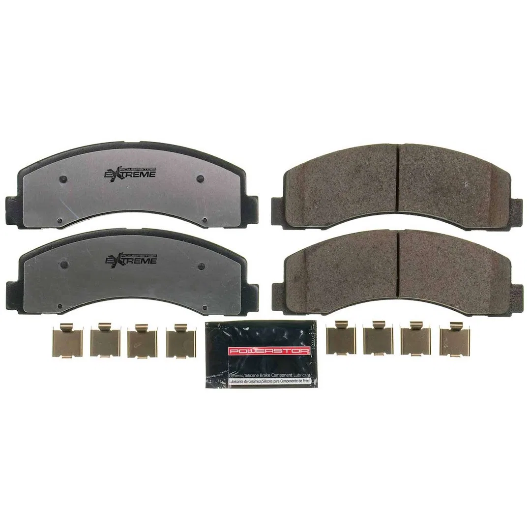 Z36-2087 – POWERSTOP Brake Pad, FMSI Number D2087 Carbon Fiber Ceramic Set Of 4 With Hardware